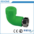 All Types of PPR Plastic Pipe Fittings Factory 90deg Elbow